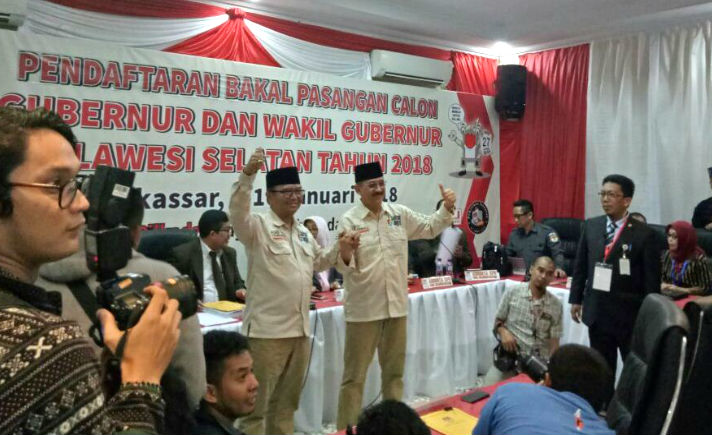 Empat Pasangan di Pilgub Sulsel