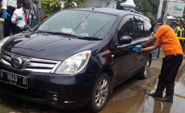 Mobil korban pembunuhan