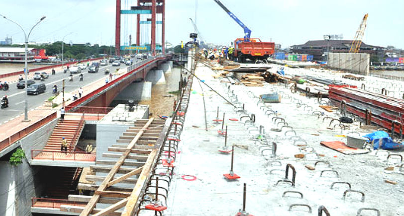 Pembangunan LRT Palembang Optimis Sesuai Target