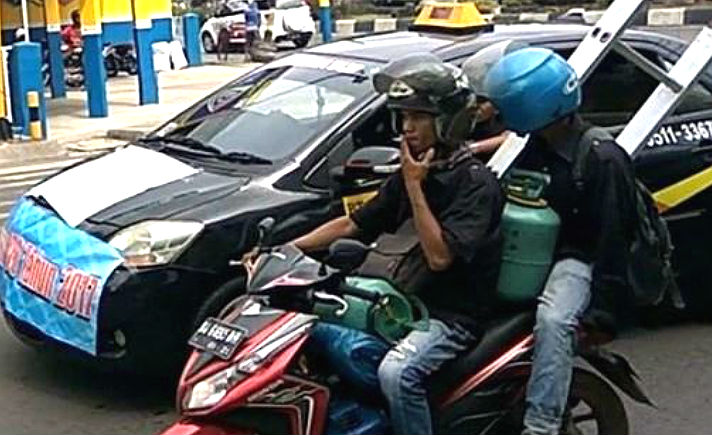 Taksi Online Diperingatkan Tak Operasi di Banjarmasin