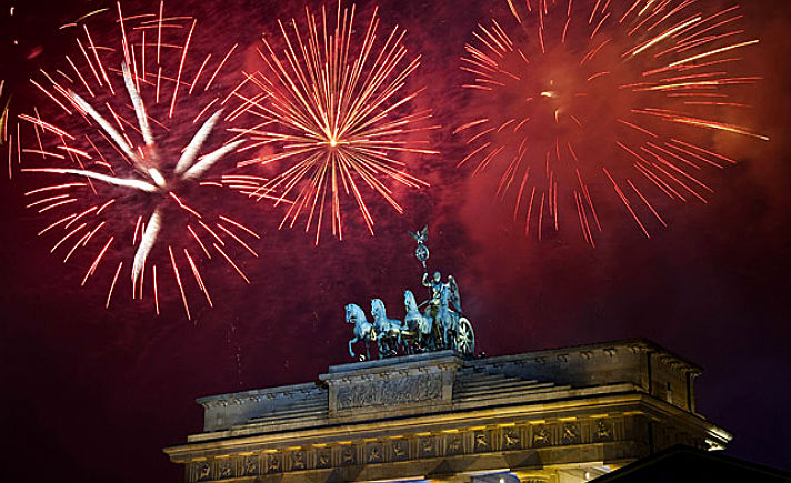 Petasan Tahun Baru di Berlin