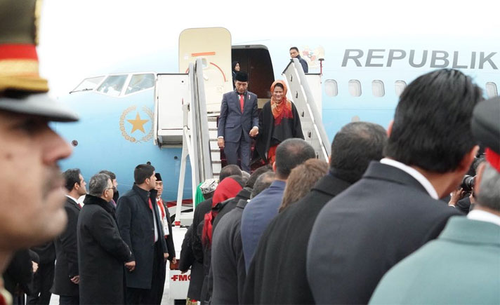 Presiden tiba di Afghanistan