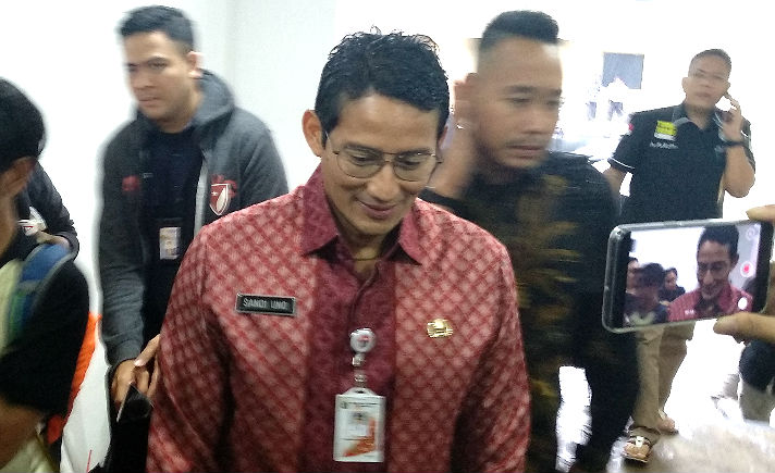 Sandiaga Penuhi Panggilan Polisi