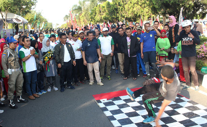 Ajak Warga Hidup Sehat, Banda Aceh Buka Car Free Day 