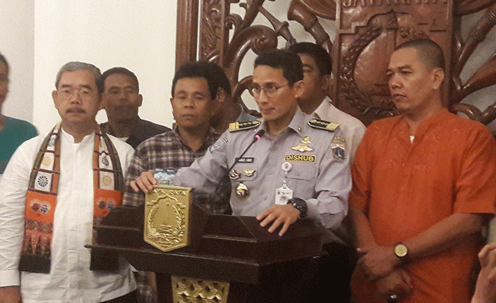 Pemprov DKI dan Sopir Angkot Tanah Abang Jalin Kesepakatan