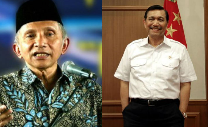 Amien Rais Luhut