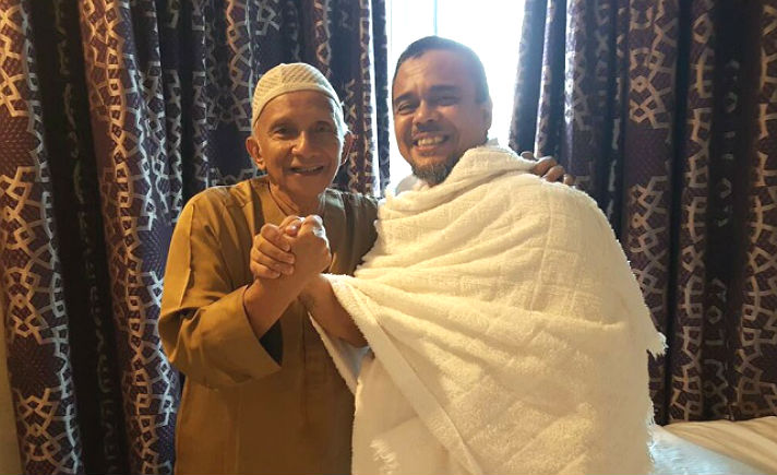 Amien Rais dan Rizieq Shihab