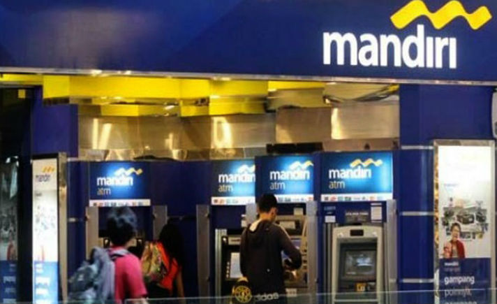 Anjungan Tunai Mandiri (ATM) Bank Mandiri. (bankmandiri.co.id)