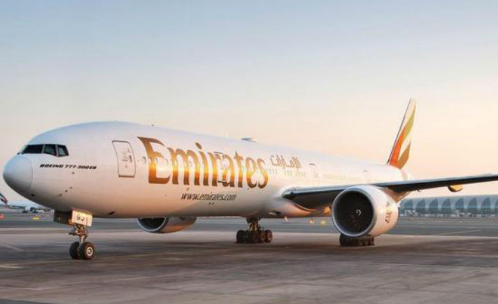 Ilustrasi Pesawat Emirates (iol.co.za)