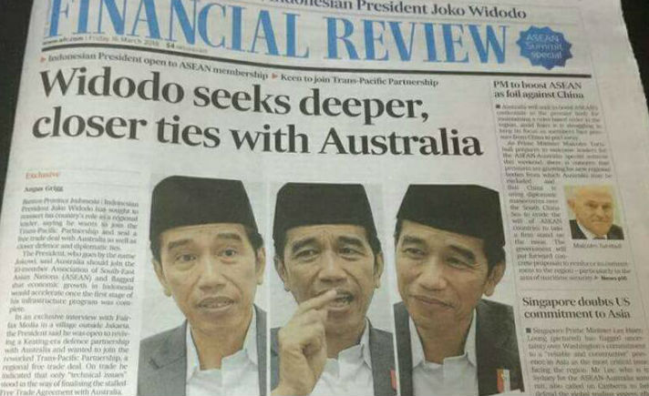 Jokowi Tampil di Halaman Depan Berbagai Media Cetak 