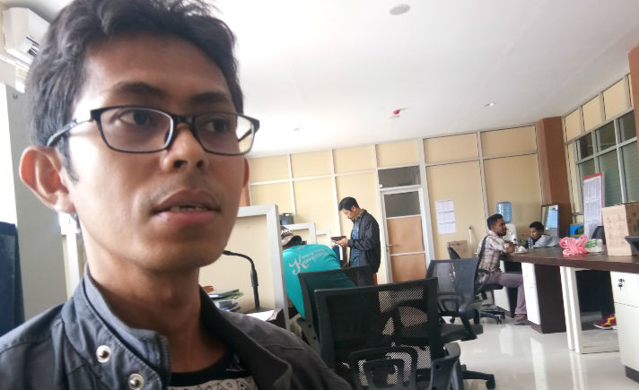 Ketua Persatuan Wartawan Indonesia (PWI) Provinsi Papua Barat, Bustam