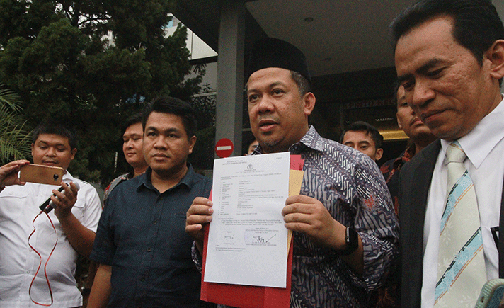 Fahri Hamzah Diperiksa Terkait Laporan Pencemaran Nama Baik