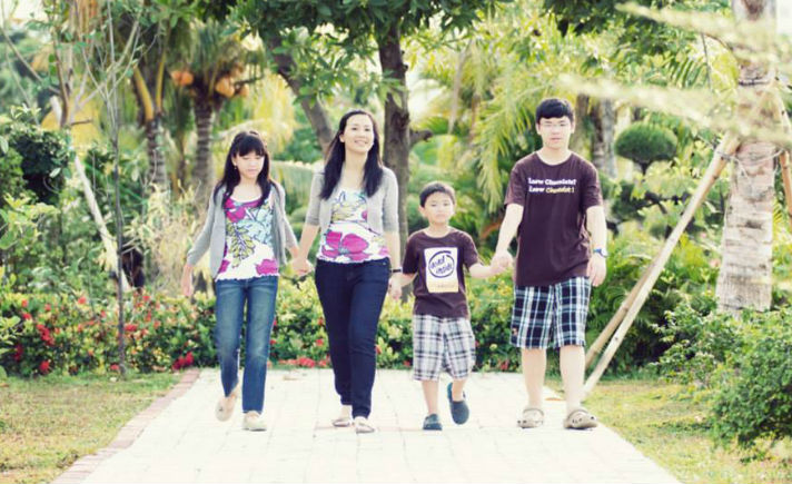 Veronica Tan dan Putra Putri