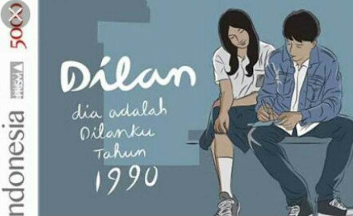 Perangko Dilan1990. (dok.PT Pos)