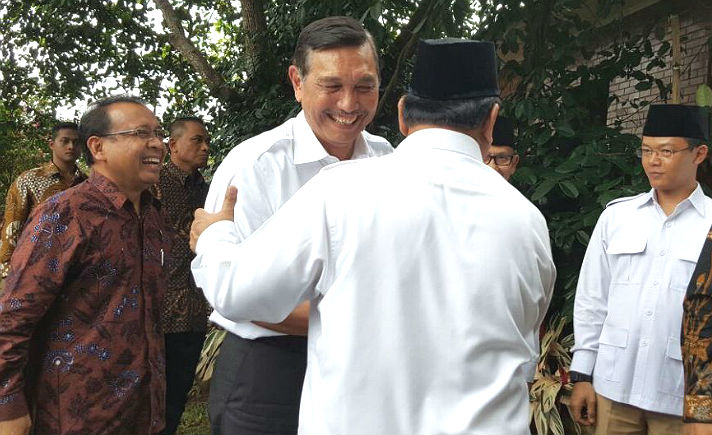 Luhut dan Prabowo