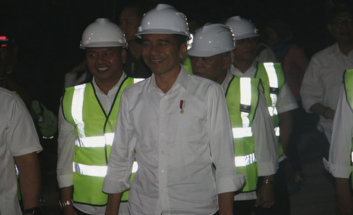 Jokowi di Muara