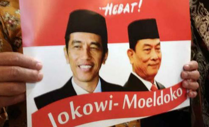 Poster Jokowi Moeldoko