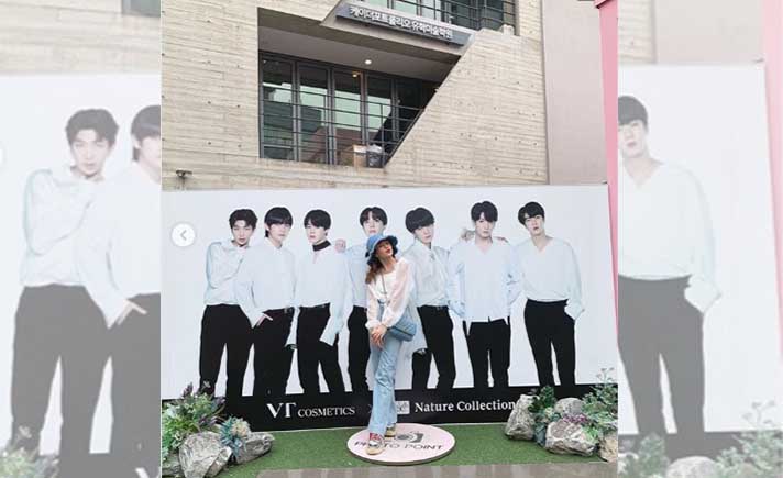 Foto: Lucunya Beby Tsabina Fans Berat BTS | Tagar