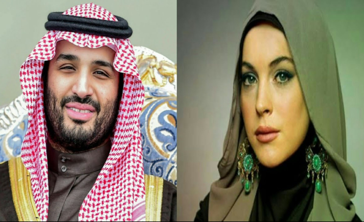 Mohammed bin Salman dan Lindsay Lohan