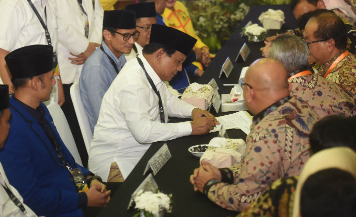 Pendaftaran Capres Prabowo-Sandi