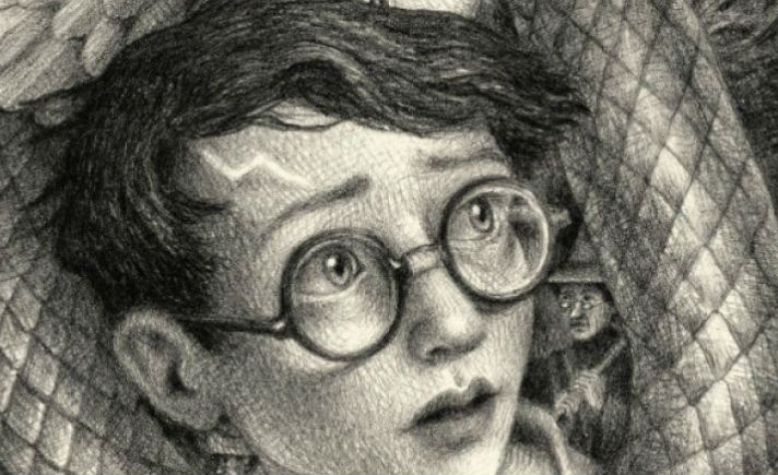 Sampul baru Harry Potter karya Brian Selznick