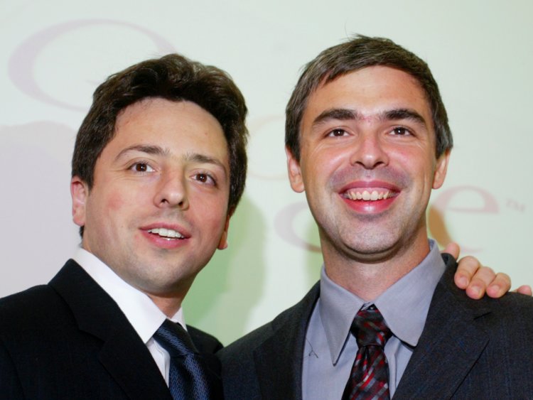 Larry Page dan Sergey Brin