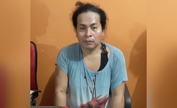 Waria pengedar sabu di Makassar