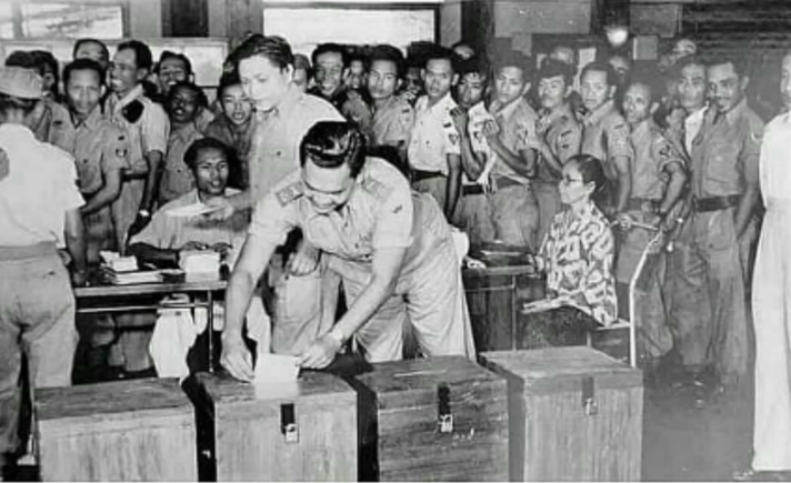 Foto: Pemilu 1955, Pemilu Paling Demokratis | Tagar