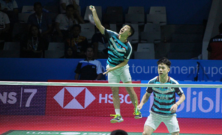 Kevin Sanjaya Sukamuljo dan Marcus Fernaldi Gideon