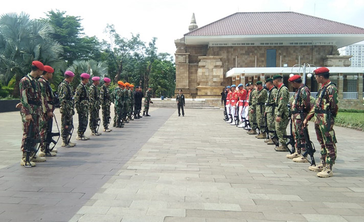 Gladi Resik pemakaman Ani Yudhoyono