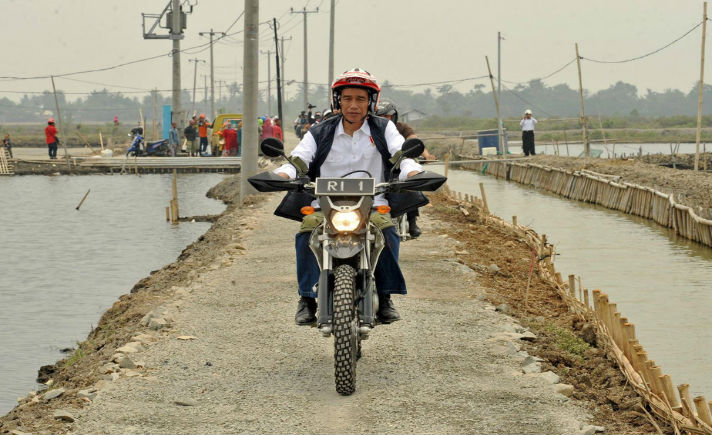 Jokowi dan Motor Trail