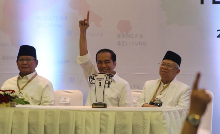 Jokowi Maruf Prabowo