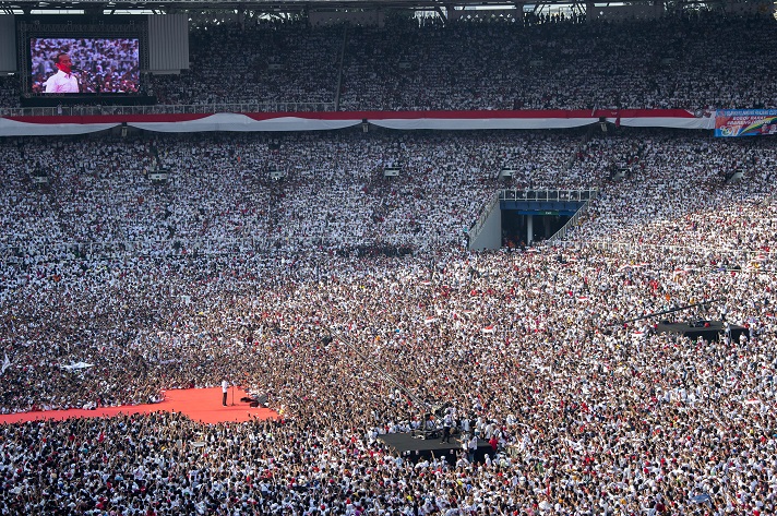 Orasi Jokowi Dalam Kampanye Akbar GBK