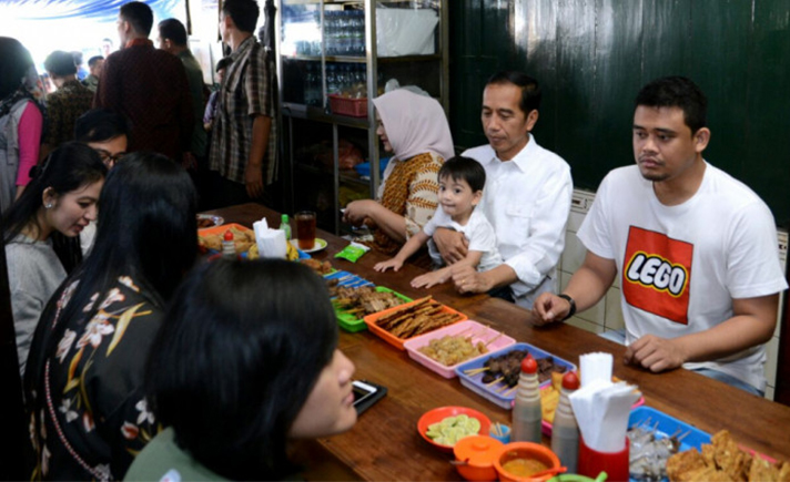 Presiden Jokowi kuliner