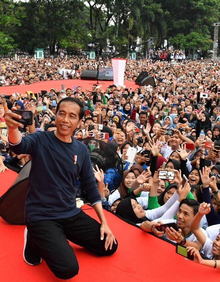 Jokowi dan Milenial Palembang