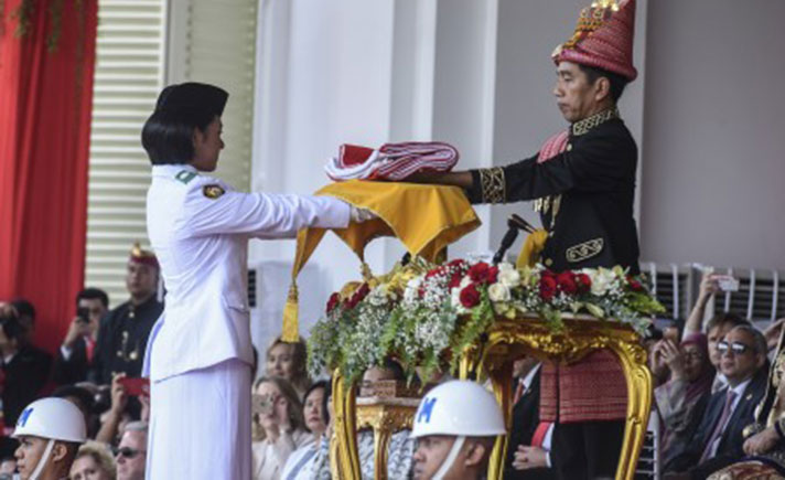 HUT RI Istana Merdeka