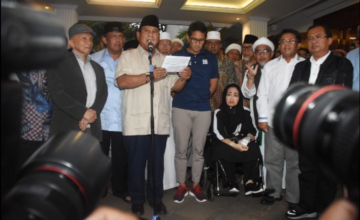 Prabowo Sandiaga Deklarsi