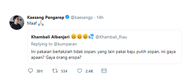 Cuitan Kaesang