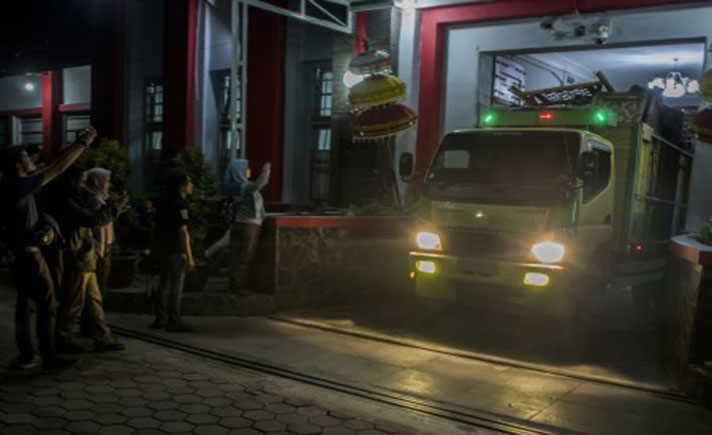 Pembongkaran Saung di Lapas Sukamiskin
