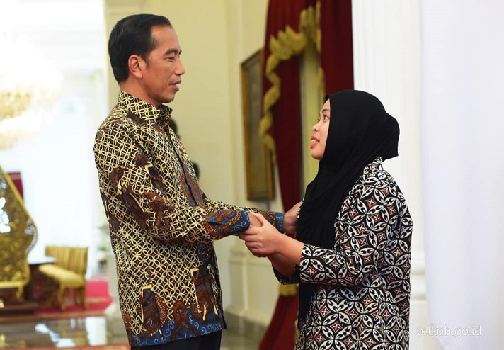 Jokowi dan Siti Aisyah