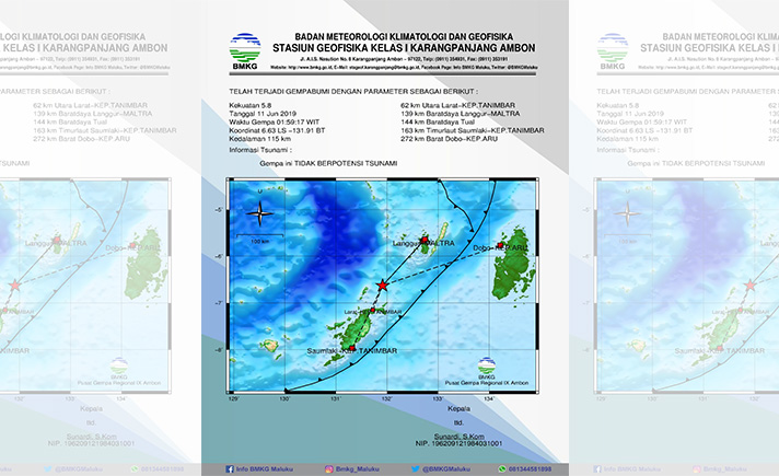 Gempa di Tanimbar