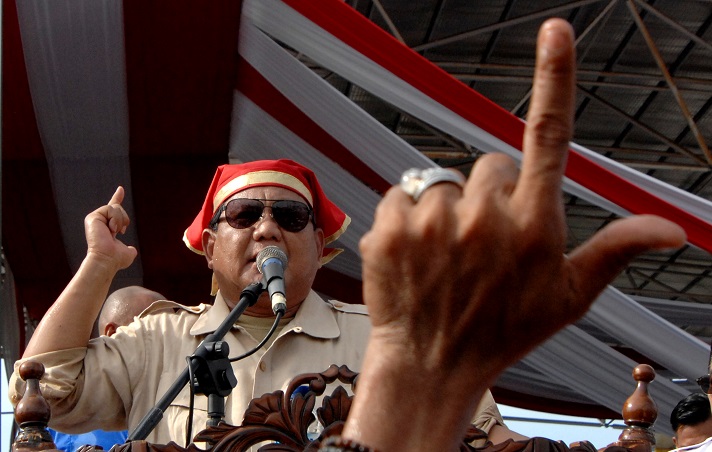 Kampanye Perdana Prabowo