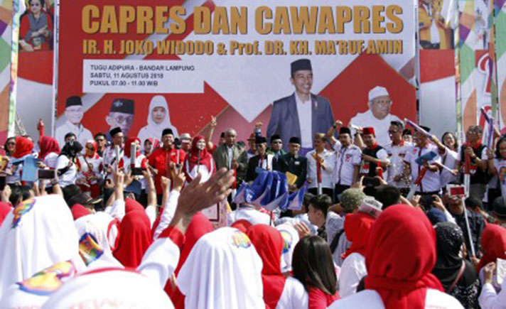 Masyarakat Lampung Dukung Jokowi-Maruf Amin