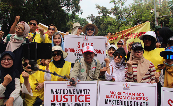 Demo Gerakan Nasional Kedaulatan Rakyat