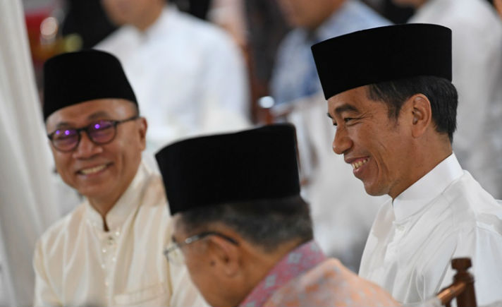 Bukber Jokowi-Zulkifli Hasan