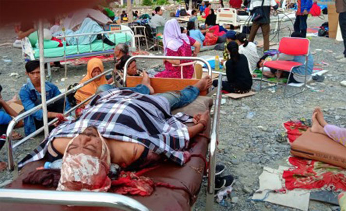 KORBAN GEMPA PALU