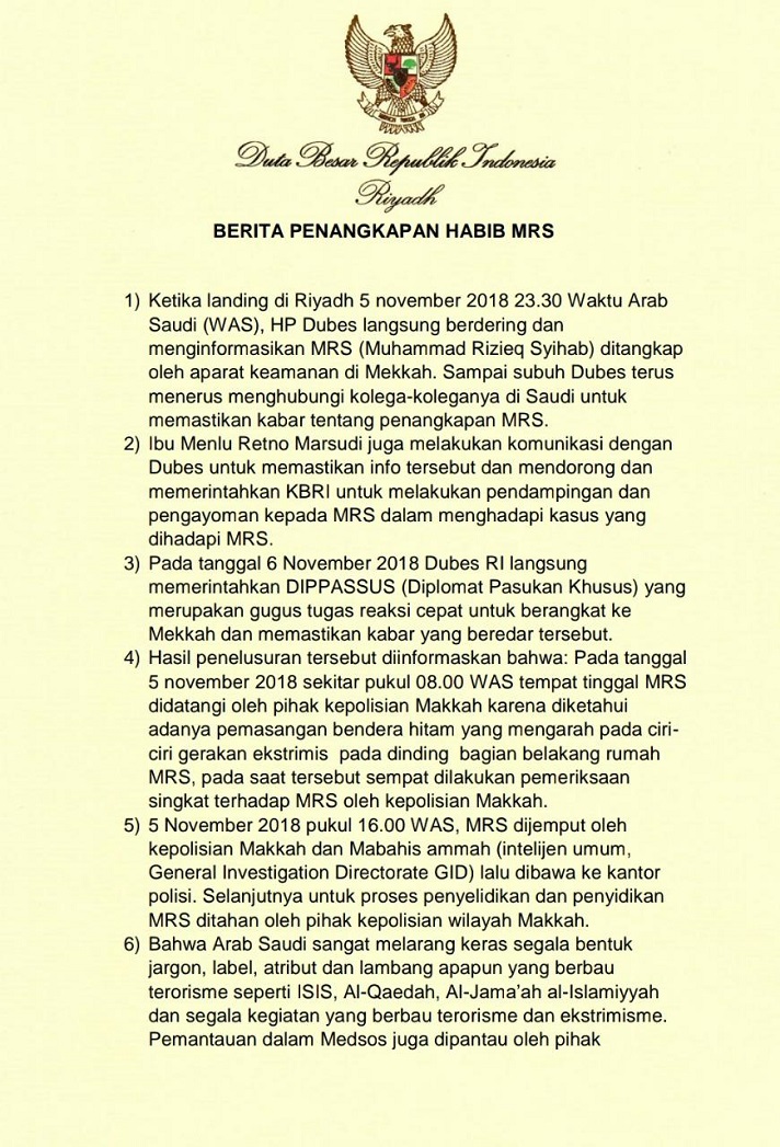 Penangkapan Rizieq Shihab