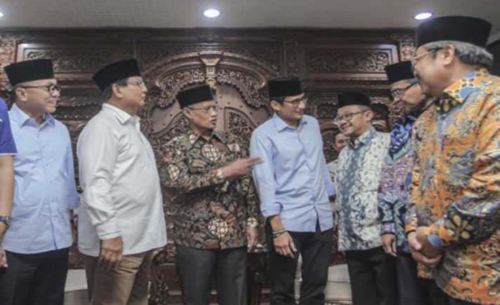 Prabowo-Sandi ke PP Muhammadiyah