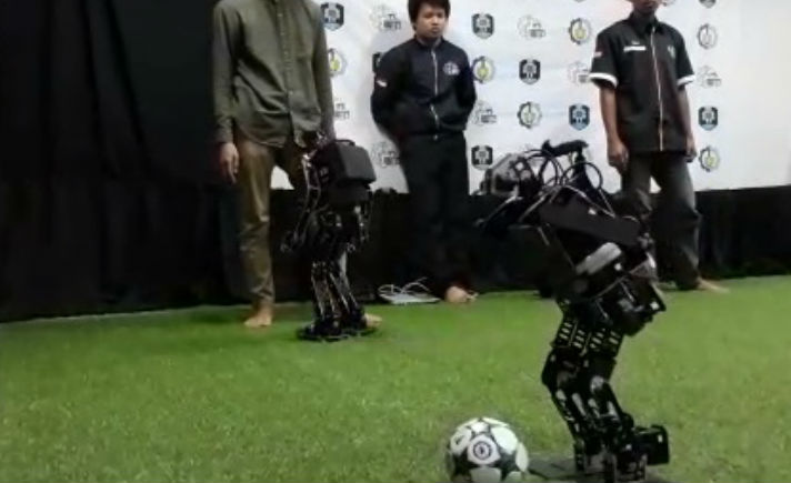 Robot Humanoid Sepak Bola