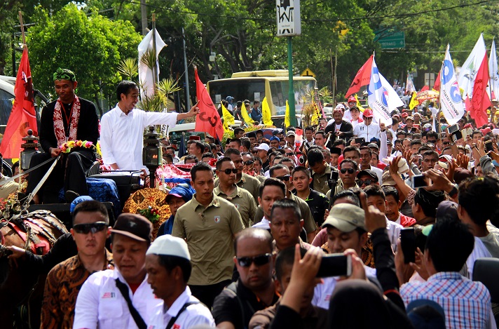 Kampanye Perdana Jokowi